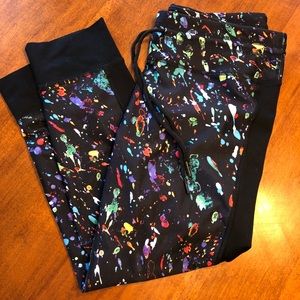 Fabletics Paint Splash Crop Leggings